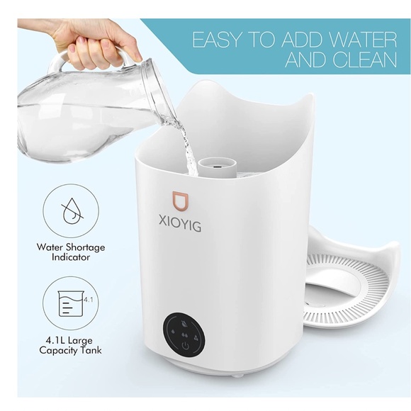 NEW Ultrasonic Humidifier Auto-Shut Off, 4.1L Large Capacity Super Quiet - Picture 2 of 7